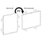 Azar Displays Clear Acrylic Window/Door Sign Holder Frame with Suction Cups 8.5''W x 11''H , 2-Pack 106614-2PK - alternate 2